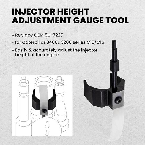 أداة ارتفاع حاقن maxpeedingrods لـ Cat 3406E 9U-7227 لـ Caterpillar 3406E 3200 series C15/C16 in Saudi Arabia