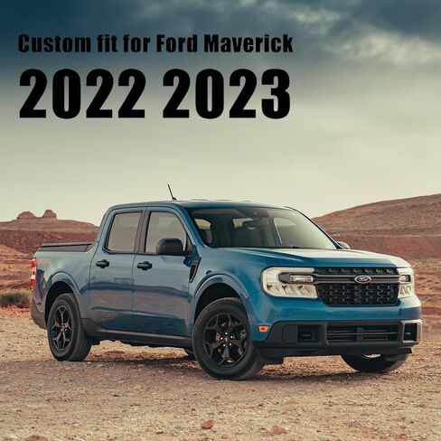 واقيات الطين والرذاذ متوافقة مع ملحقات شاحنة فورد مافريك 2024 2023 2022، حماية من جميع الأحوال الجوية الأمامية والخلفية (4 قطع) in Kuwait