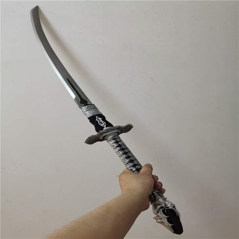 دامدوس دعامة الهالوين لأوتوماتا كوسبلاي يورها رقم 2 نوع B 9S عقد أبيض سيوف كوسبلاي دور كوسبلاي لعب PU فوم هدايا أعياد الميلاد in Kuwait