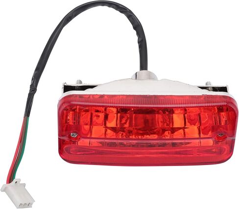 WOOSTAR 3 سلك الفرامل الخلفية LED الذيل ضوء بديل لـ 50cc 70cc 90cc 110cc 125cc 150cc دراجة نارية سكوتر ATV 4 ويلر دراجة رباعية دراجة دراجة in Saudi Arabia