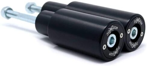 Shogun Kawasaki Ninja 650 Z650 Z 650 2017 2018 2019 2020 2021 2022 Black PA2 No Cut Frame Sliders Fits ABS & NON ABS Models - 715-4519 - MADE IN THE USA in Saudi Arabia