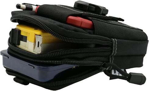 LefRight Tactical Molle Pouch EDC Utility Gadget Outdoor Men Waist Bag with Phone Belt Clip Holder Holster for iPhone 6s/7/X S21 Moto Z Force Play in Saudi Arabia
