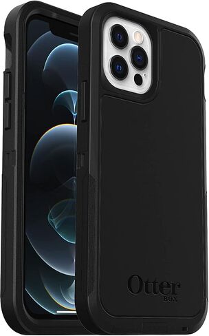 حافظة OtterBox Defender بدون شاشة لهاتف iPhone 12 PRO MAX (فقط) حافظة فقط - عبوة غير قابلة للبيع بالتجزئة - Berry Potion in Kuwait