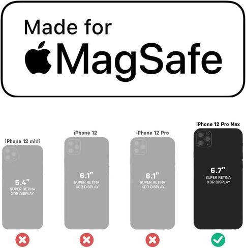 حافظة OtterBox Defender بدون شاشة لهاتف iPhone 12 PRO MAX (فقط) حافظة فقط - عبوة غير قابلة للبيع بالتجزئة - Berry Potion in Kuwait