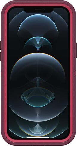 حافظة OtterBox Defender بدون شاشة لهاتف iPhone 12 PRO MAX (فقط) حافظة فقط - عبوة غير قابلة للبيع بالتجزئة - Berry Potion in Kuwait
