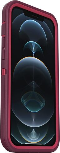 حافظة OtterBox Defender بدون شاشة لهاتف iPhone 12 PRO MAX (فقط) حافظة فقط - عبوة غير قابلة للبيع بالتجزئة - Berry Potion in Kuwait