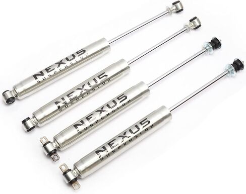 0-4" Lift Front and Rear Shock Absorbers& 4" Suspension Lift Kits Fit Jeep Grand Cherokee WJ 1999-2004,Zinc Plated Coating,Pair Pack in Kuwait