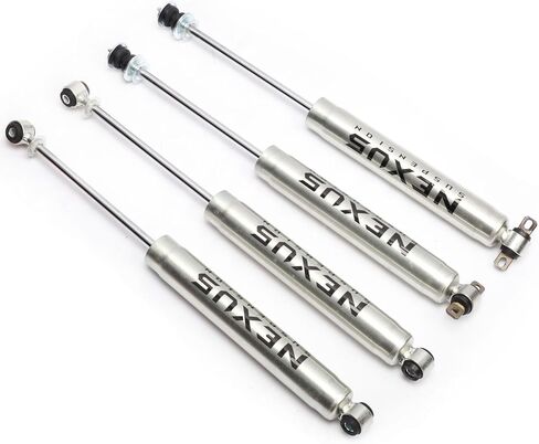 0-4" Lift Front and Rear Shock Absorbers& 4" Suspension Lift Kits Fit Jeep Grand Cherokee WJ 1999-2004,Zinc Plated Coating,Pair Pack in Kuwait