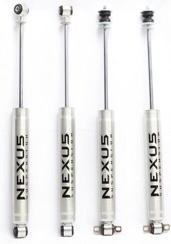 0-4" Lift Front and Rear Shock Absorbers& 4" Suspension Lift Kits Fit Jeep Grand Cherokee WJ 1999-2004,Zinc Plated Coating,Pair Pack in Kuwait