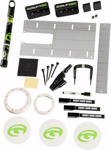 Ultimate Short Game Tool Kit - Steel Putting Mirror, Start Line String, Path Perfectors, All-Terrain Gate, Ghost Holes, Cup Reducer, Putting Laser, Putting Chalk Pen in Saudi Arabia