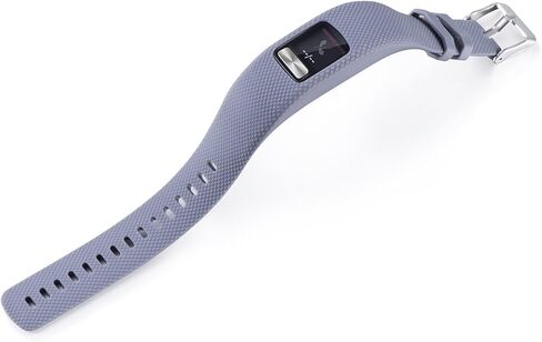 متوافق مع Garmin Vivofit 4 Band، أحدث سوار بديل من السيليكون لساعة Garmin Vivofit 4 (بدون متتبع (أسود، كبير) in Kuwait