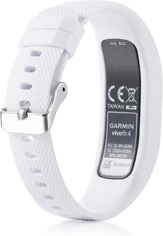 متوافق مع Garmin Vivofit 4 Band، أحدث سوار بديل من السيليكون لساعة Garmin Vivofit 4 (بدون متتبع (أسود، كبير) in Kuwait