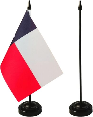 2 Pack USA & Alaska Desk Flag, 1 Alaska Table Flag,1 American Desk Flag,Alaska Office Table Flag on Stand Base, Decorations for Offices, Families, Conference rooms in Kuwait