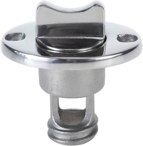 Boat Drain Plug Oval Garboard Stainless Steel for 1" Hole, Thread for 3/4" in Kuwait