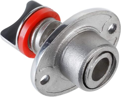 Boat Drain Plug Oval Garboard Stainless Steel for 1" Hole, Thread for 3/4" in Kuwait