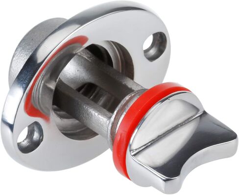 Boat Drain Plug Oval Garboard Stainless Steel for 1" Hole, Thread for 3/4" in Kuwait