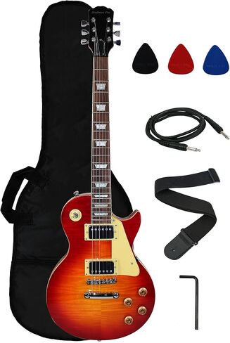 Stedman 200 Series Electric Guitar Single Cutaway (Cherry Sunburst) in Saudi Arabia