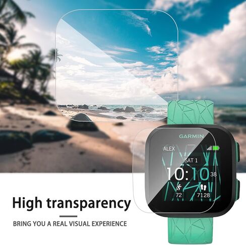 مجموعة من 6 قطع من Suoman لواقي شاشة Garmin Bounce، [مرن] PET HD Premium واقي شاشة رفيع للغاية لـ Garmin Bounce [خالية من الفقاعات] in Saudi Arabia