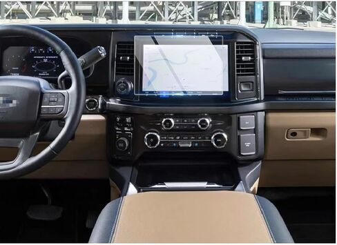 واقي شاشة متوافق مع شاشة لمس 2024 2023 Ford Super Duty F-250 F-350 F-450 SYNC 4 مقاس 12 بوصة، HD Clear مضاد للخدش، Super Duty Lariat King Ranch Platinum in Saudi Arabia