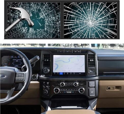 واقي شاشة متوافق مع شاشة لمس 2024 2023 Ford Super Duty F-250 F-350 F-450 SYNC 4 مقاس 12 بوصة، HD Clear مضاد للخدش، Super Duty Lariat King Ranch Platinum in Saudi Arabia