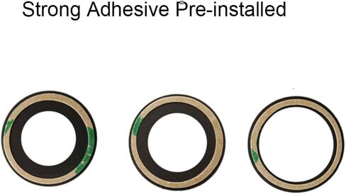 3PCS OEM Original Back Rear Camera Glass Lens Replacement for iPhone 15 Pro Max 6.7 inches with Preinstalled Adhesive and Repair Toolkit Set Includes Installation Manual in Saudi Arabia