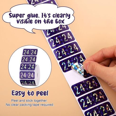 500 قطعة من ملصقات 2024 سنة، 3/4x1-1/2 بوصة 24 سنة ملصقات مستطيلة مشفرة ملونة ملصقات ذاتية اللصق لمجلد الملفات للعام لتصنيف ملفات اللوازم المكتبية (أخضر) in Kuwait