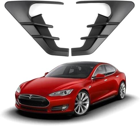 Tesla Model 3 Model Y Side Camera Indicator Protection Cover,Tesla Model 3/Y Decoration Accessories,Auto Stickers for Tesla Model 3 Y,2PCS in Saudi Arabia