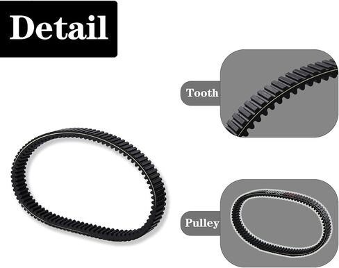 حزام القيادة مناسب لـ CFMOTO ZFORCE 800 950Sport 1000 UFORCE 800 1000 CFORCE 800 1000 استبدال 0JWA-055000-10000 in Kuwait