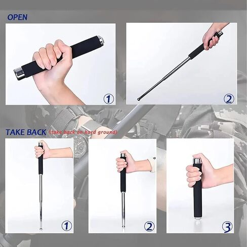 Truck Tire Thumper: Essential Tool for Checking Tire Pressure，Outdoor Multi Portable Camping Hiking（S1 in Saudi Arabia