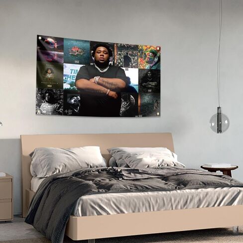 قضيب مغني الراب موجة العلم 3x5 أقدام الجدار شنقا العلم الزخرفية العلم الهيب هوب الملصقات الأزياء جدار فن البوب ​​لغرفة النوم غرفة المعيشة للكلية غرفة النوم ديكور الحفلات في الهواء الطلق الهدايا in Kuwait