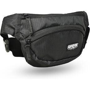Crossbody Fanny Pack for Men Women - حقيبة محيطية أنيقة وخفيفة الوزن مقاومة للمياه - حقيبة حزام بوم الورك للسفر في الهواء الطلق المشي على الجري على ركوب الدراجات التمرين