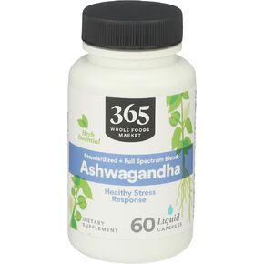 365 by Whole Foods Market Ashwagandha, 60 CT