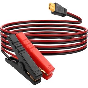 yacsejao xt60 أنثى إلى بطارية التمساح كبل كابل 16Awg XT60 مع كابل شحن طاقة بطارية 1.8M