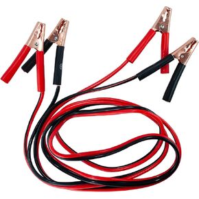 VP Racing Clables Hight Duty Jumper Cables - 12 قدمًا ، 10 مقاييس لكابلات معززة السيارات بطارية مع نواب المشابك للبطاريات الميتة أو الضعيفة مع أكياس حمل متضمنة سيارات وشاحنات وسيارات الدفع الرباعي