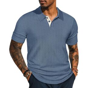 PJ Paul Jones Mens Polo قمصان قصيرة بأكمام قصيرة بولو T Shirt الصيف قميص الجولف المحبوك غير الرسمي