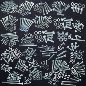541pcs Engine Bolt Screw Nuts Kit Compatible with 1999-2008 Sportrax 400 TRX400EX 2x4 2012-2014 TRX400X 2x4; 304 Stainless Steel Bolt Kit Hardware Assortment