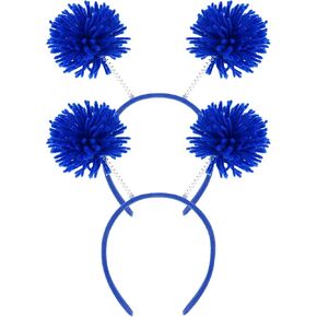 2 Pcs Pom Pom Headband Costume Headwear