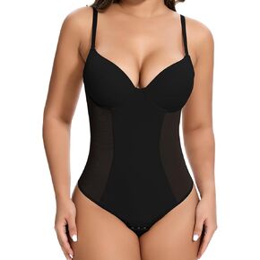JOYSHAPER Shapewear Bodysuit Built in Bras for Women Tummy Control Shapewear with Bra Slimming Body Shaper Tops