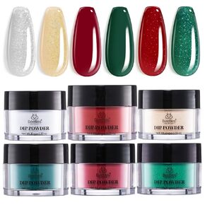 Beetles Dip Powder Liquid Set - 2 In 1 Dip Base & Top Coat and Activator, Dip Nail Liquid Set for Dipping Powders French Nail Design Dip Nail Kit, 0.51 fl.oz/Bot