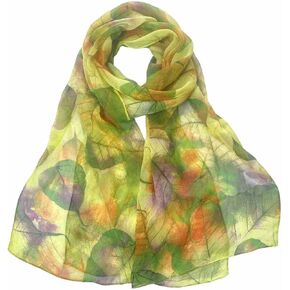 وشاح للنساء أزياء خفيفة الوزن الأزهار المطبوعة الأوشحة الرقبة وشاح in Kuwait