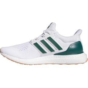 adidas Men's Ultraboost 1.0 DNA Sneaker, White/Collegiate Green/Gum, 10.5