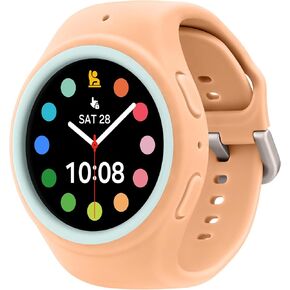 SAMSUNG Galaxy Watch Kids 4, 5, 6, 7, FE Series Band, Smartwatch Replacement Strap for Kids, Silicone Small, GP-TYL305AMBBU, Black