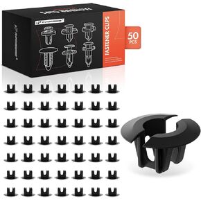 A-Premium 50pcs نايلون المنحرف في الهواء الأمامي Grommet Clips متوافقة مع GM C&K Trucks 1999-2023