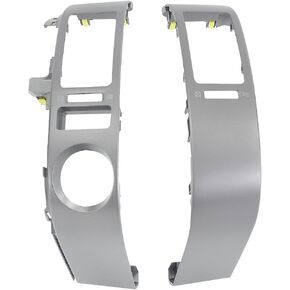 Center A/C Dash Air Vent Trim Panel Dashboard Cover Compatible with Toyota Prius 1.5L 2004-2009 Air Vent Outlet Panel Left and Right Side Replaces 55670-47060 55680-47020 5567047060 5568047020