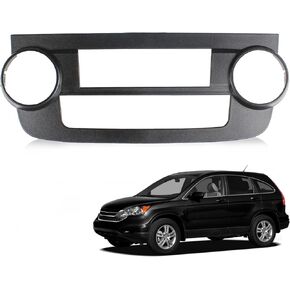 Dash A/C Air Conditioning Replacement Panel Installation Mount Trim Kit Compatible With 2007-2009 Honda CR-V AC Bezel AC Dash Kit Replaces 79501-SWA-A01ZA (Manual A/C) Black