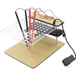 LED BDM Frame ، مجموعة لوحة اختبار إطار BDM ، مجموعة إطار BDM متعددة الوظائف مع 4x مسبار النحاس PIN متوافق مع محولات BDM 22x لمحطة اختبار الفرشاة ECU للسيارة ، AC 110-240V