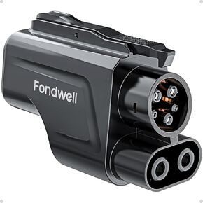 Fondwell NACS to CCS Charger Adapter: Compatible with Tesla Supercharger V3 and V4 - Fast Charge CCS1 EV with DC 1000V 500A 250KW