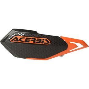 Acerbis X-Elite Handguards - Black/Orange (2856895229)