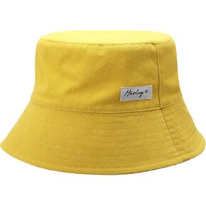 Hurley Women's Bucket Hat - 100 ٪ من القماش القطني القابل للتعبئة ، قابلة للوزن الخفيف ، وذات عكسها عكسها للنزهات وارتداء غير رسمي