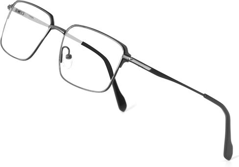 Clear Lens Glasses for Men, Lightweight Mens Eyewear Frame, Business Style Non Prescription Glasses, Lens Replaceable in Saudi Arabia